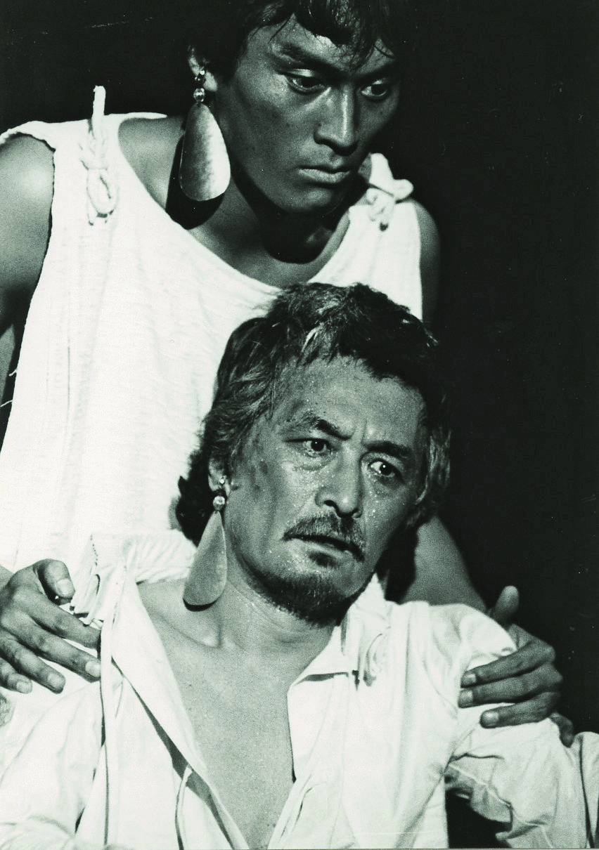 渡辺さんが“芝居の神様”に出会った『ピサロ』公演時の写真。