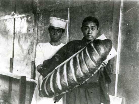 「新宿中村屋」の初代ロシアパン