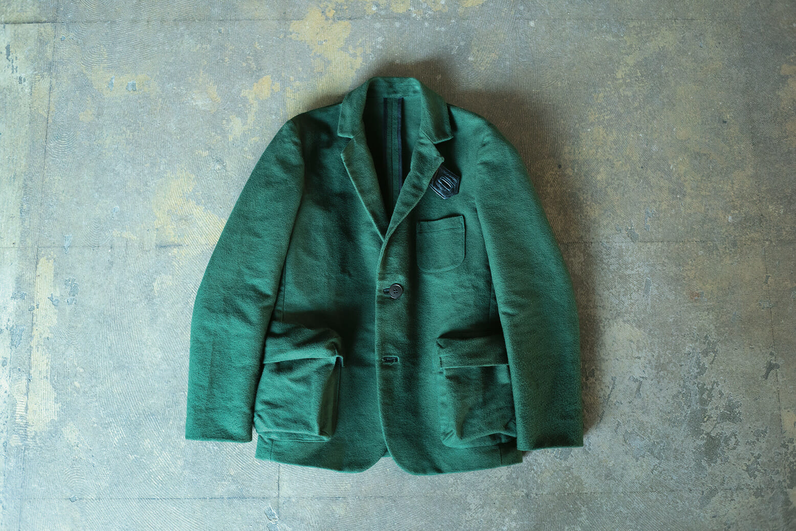緑のジャケット