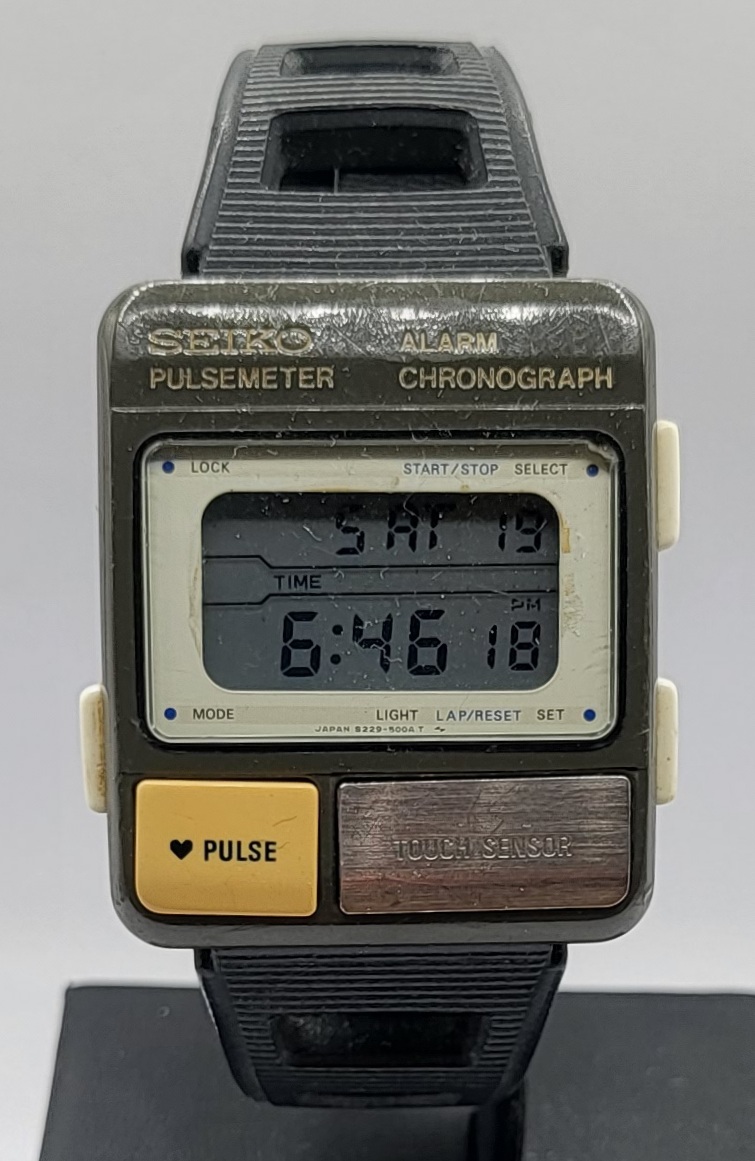 1982年SEIKOパルスメーター。