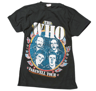 THE WHOの古着のTシャツ