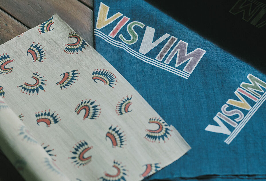 visvimICTアフリカンインディゴファブリック藍染め中村ヒロキ