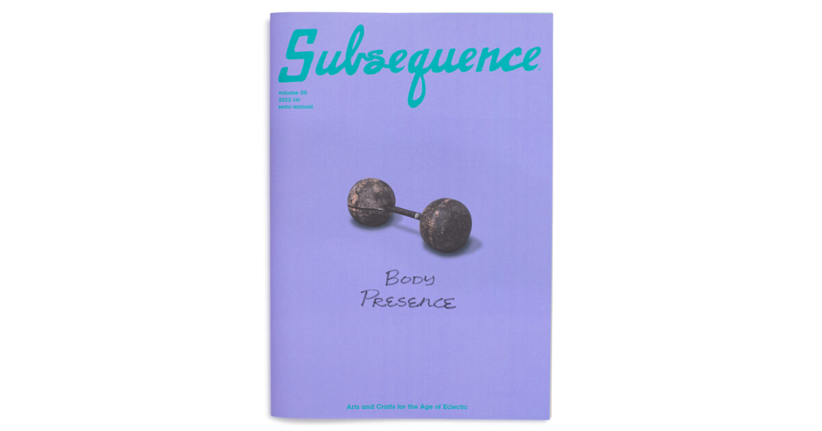 雑誌『Subsequence（サブシークエンス）』本日発売。 | POPEYE Web | ポパイウェブ