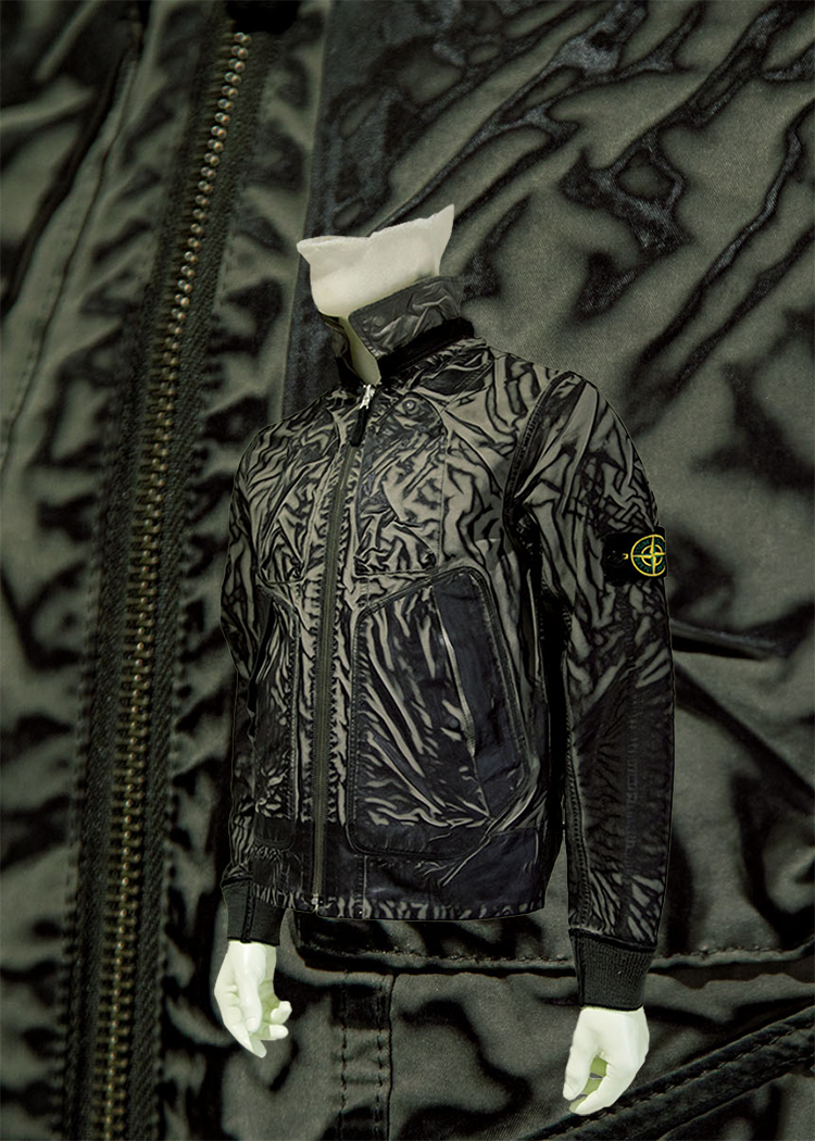 超名作 Archive STONE ISLAND ストーン ベスト パーカー | www 