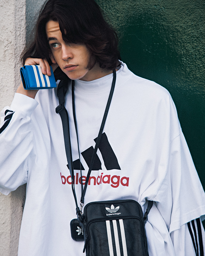 送料込 BALENCIAGA×ADIDAS Tシャツ OVERSIZED - Tシャツ