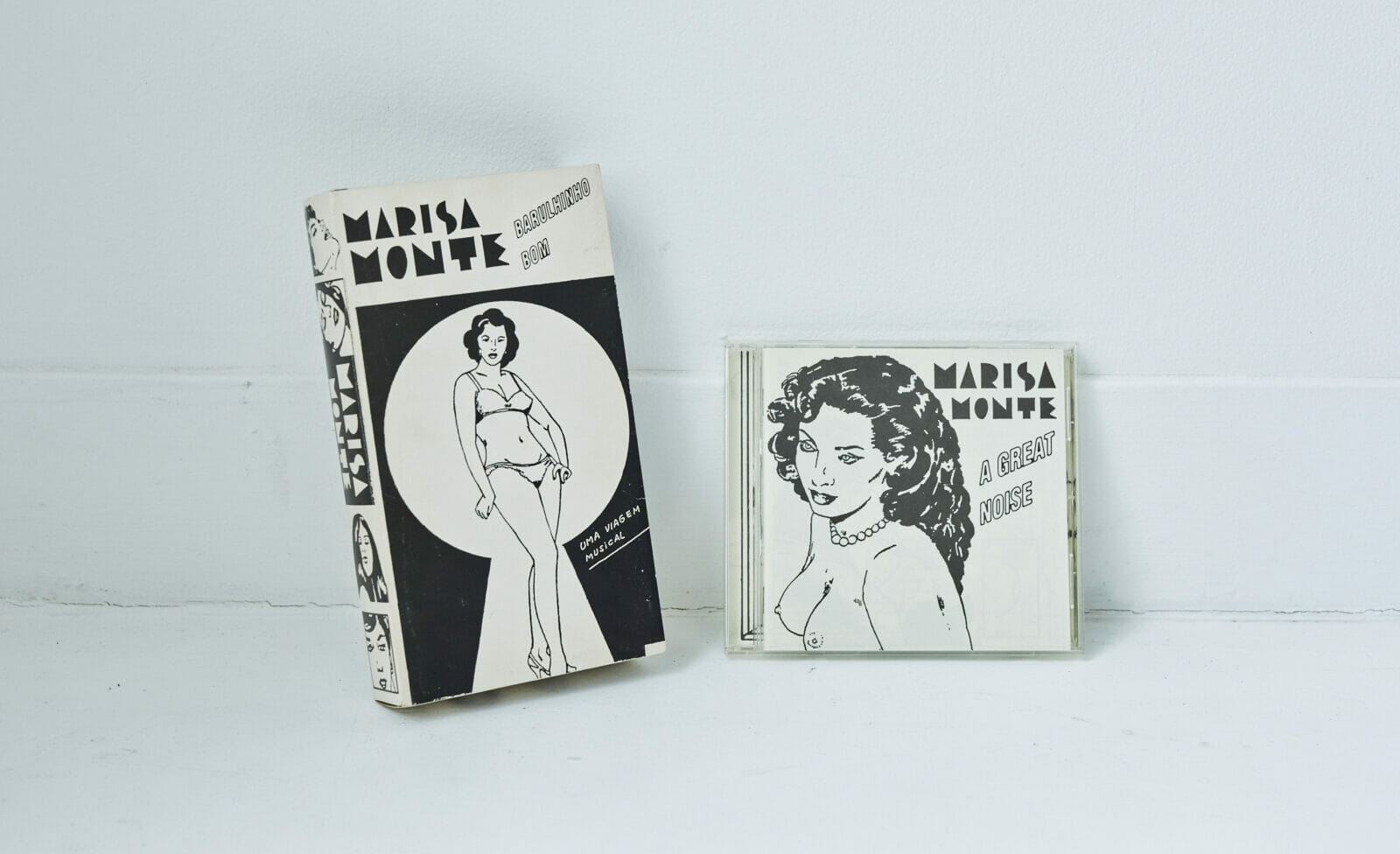 ブラジルの公務員兼ポルノコミック作家C・ゼフィーロが描くマリーザ・モンチのVHSとCDセット。
