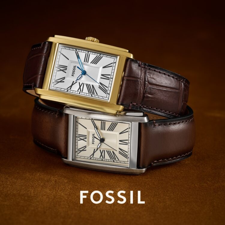 〈FOSSIL〉からアール・デコを感じる新作時計「CARRAWAY（キャラウェイ）」が発売。