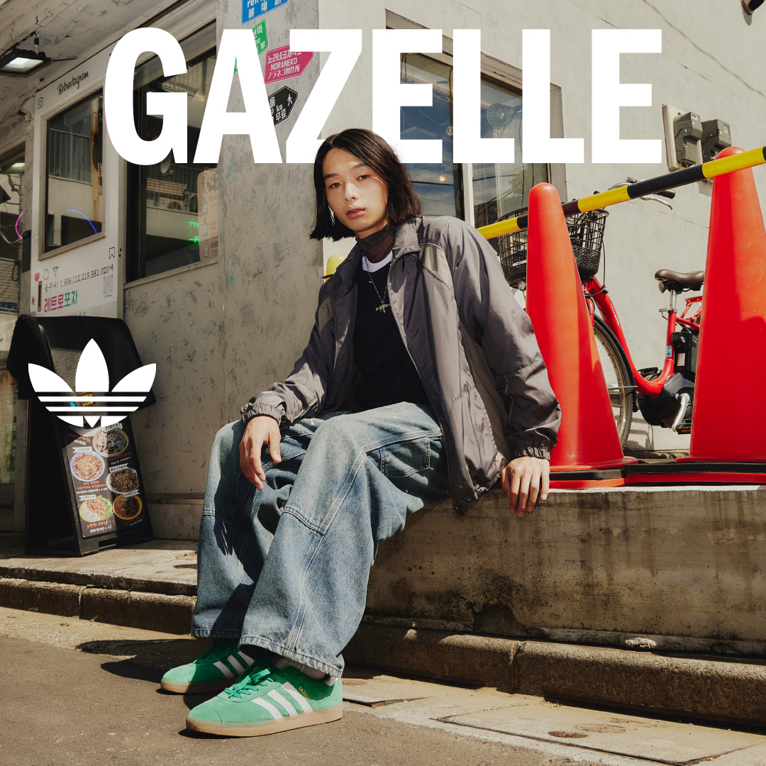 日本と韓国の”今”を表す〈adidas Originals〉の「GAZELLE」。 | POPEYE