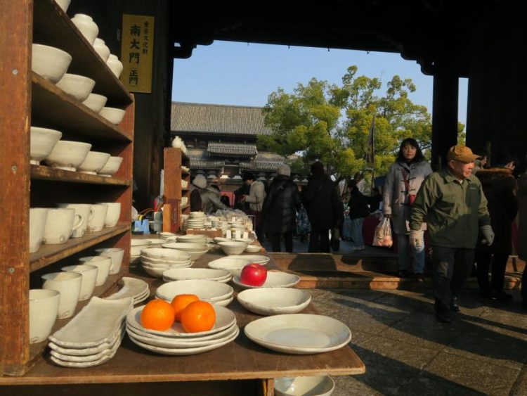 初弘法＠京都市 東寺