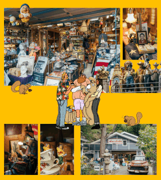 TOO MUCH SHOPPING！