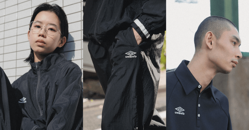 M TO R〉が〈UMBRO〉＆〈BELPER〉と作る、ギミックあふれるスポーツ