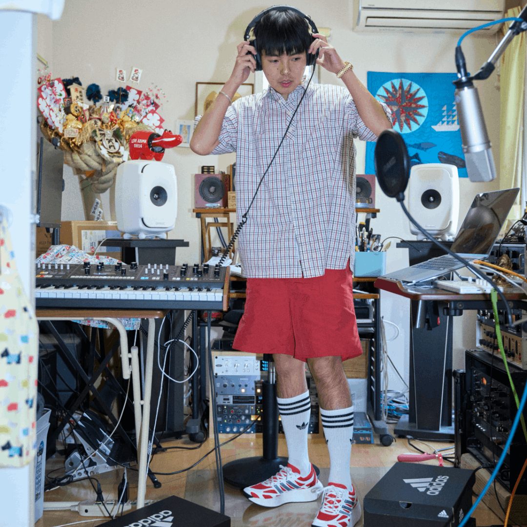 〈adidas Originals〉とミュージシャンの肖像。#2