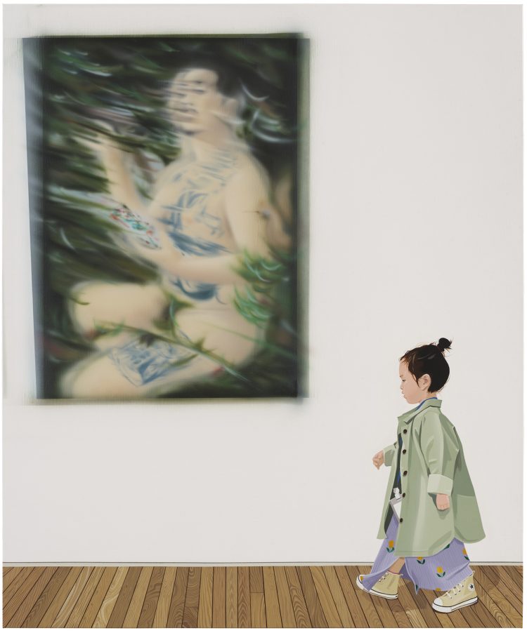 「チェン・フェイ展 父と子」に行く。
