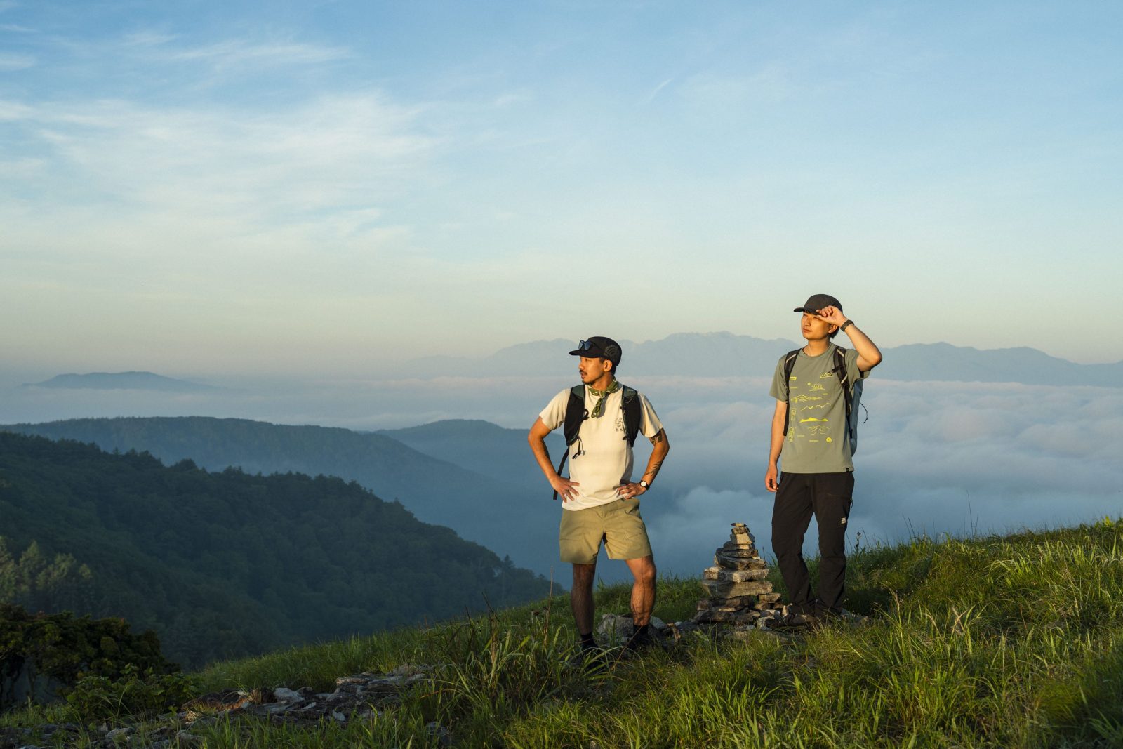 この夏は〈Mountain Hardwear〉の新作Tシャツで、山を目指そう。
