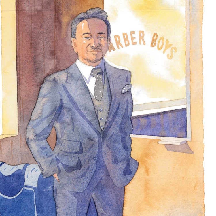 トム フォードのオーダーメイドスーツ