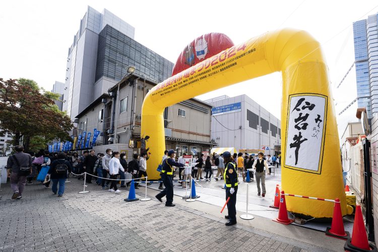 「東京食肉市場まつり 2025」に行く。