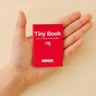 POPEYE Webの説明書を作ろう。豆本で。