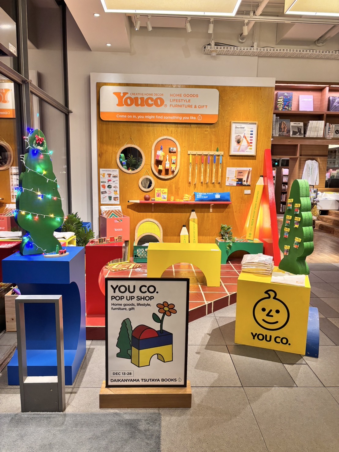 「YOU CO. POP UP SHOP」に行く。