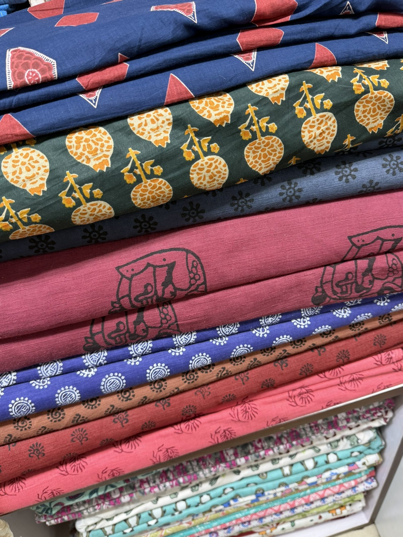 【#2】おもろ美しいインドの布