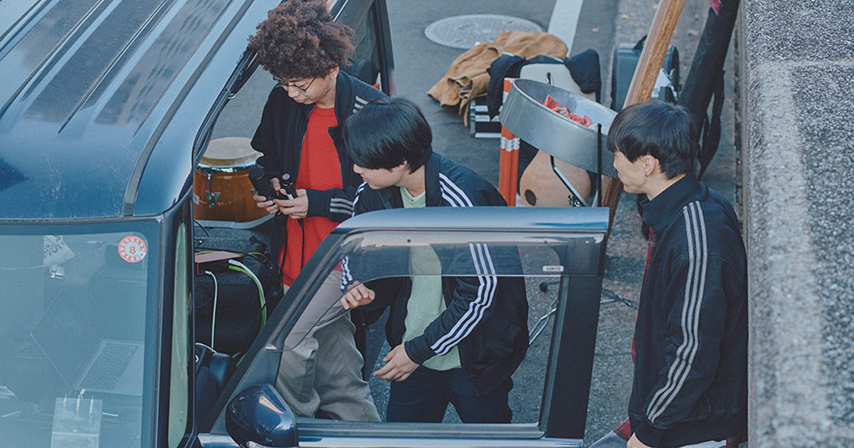 adidas Originals〉とミュージシャンの肖像。／CHO CO PA CO CHO CO