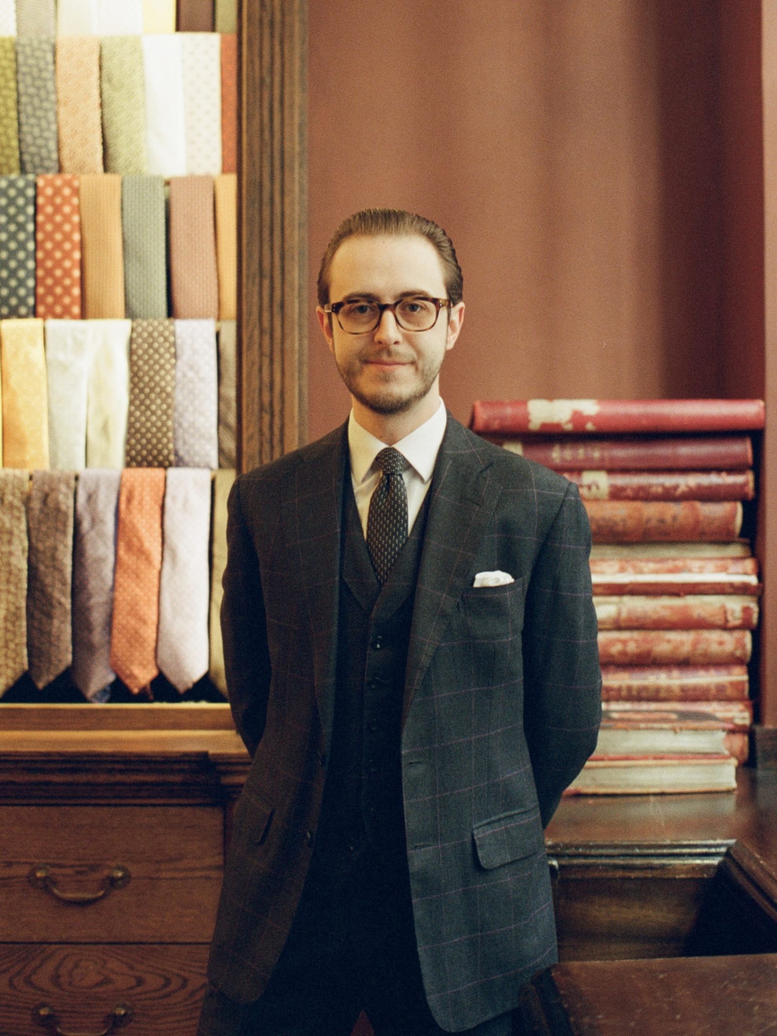 Portrait at the front of A&S