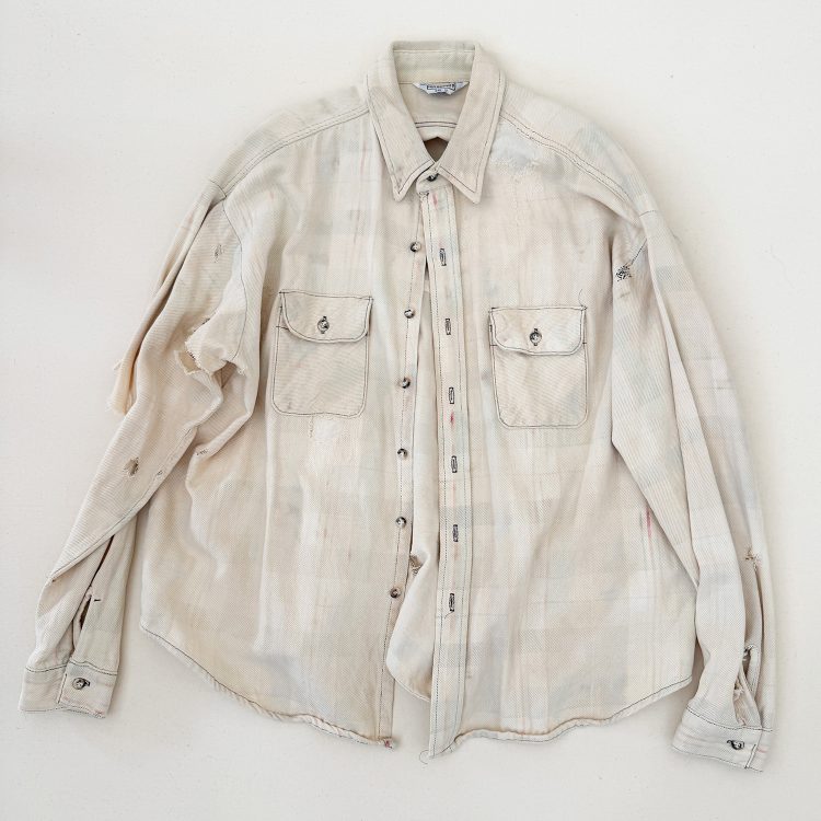 【#2】裂けるネルシャツ