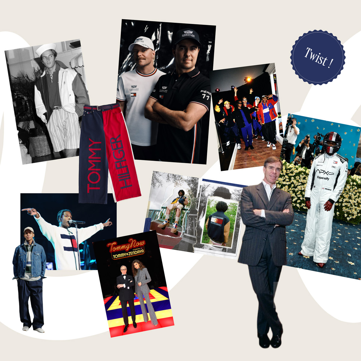 〈トミー ヒルフィガー〉を象徴する3つの“ツイスト”。