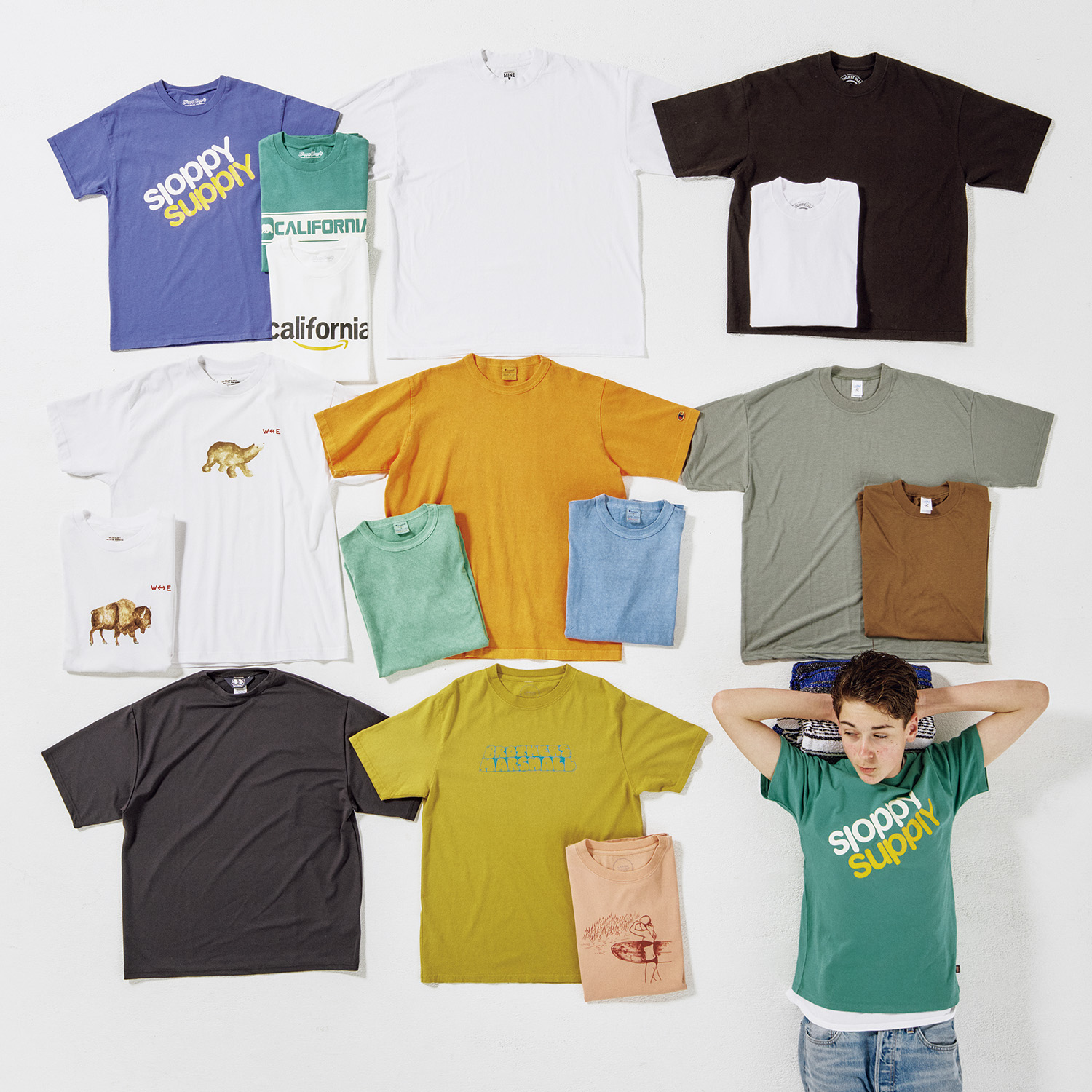 今こそ、タフなアメリカ製コットンのTシャツを。
