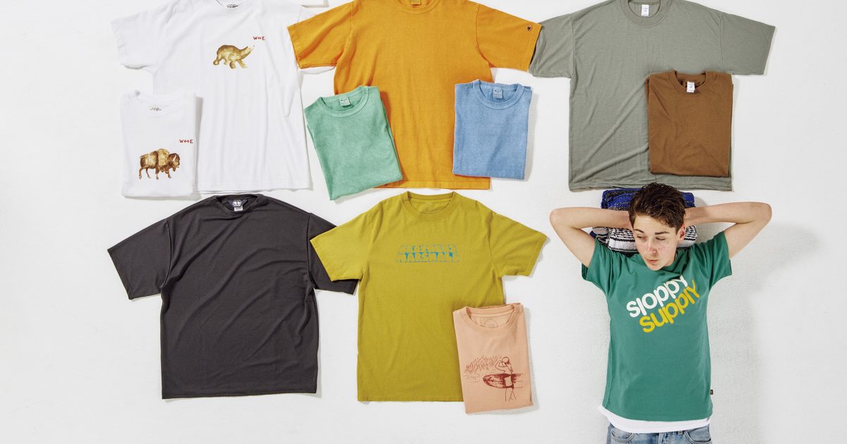 今こそ、タフなアメリカ製コットンのTシャツを。／Made in U.S.A. 