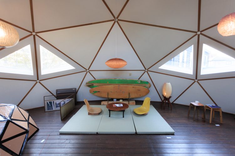 リペアアーティスト・松尾英範の個展「connecting the dots」に行く。