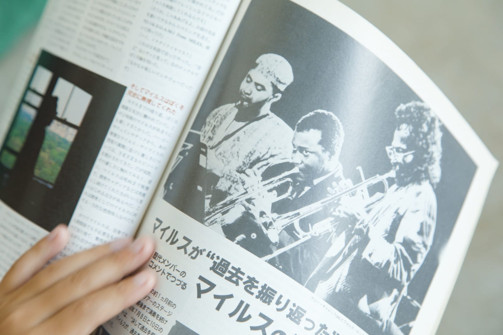 月見は、お供に良本を。