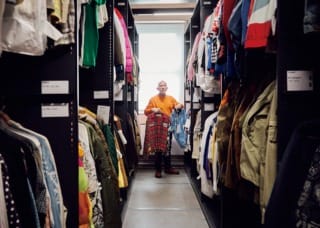 「Westminster Menswear Archive」には、イギリスファッションのすべてが保存されている。