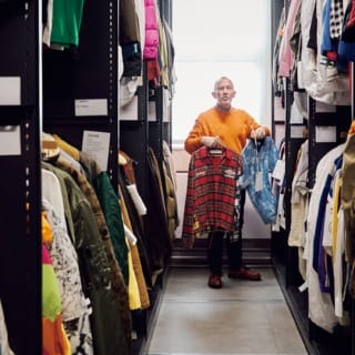 「Westminster Menswear Archive」には、イギリスファッションのすべてが保存されている。