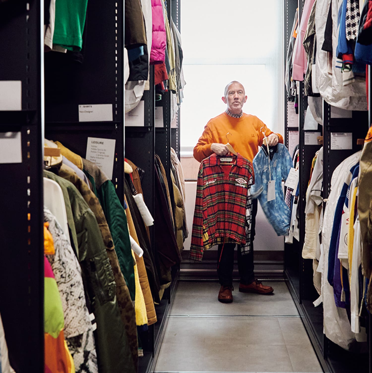 「Westminster Menswear Archive」には、イギリスファッションのすべてが保存されている。